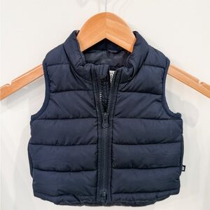 Gap Navy Blue Kids Puffer Vest